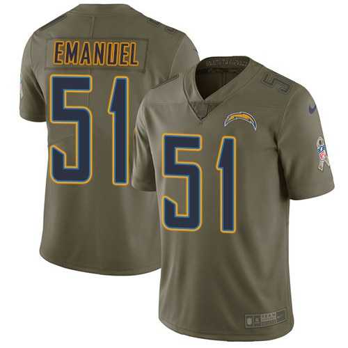 Nike Chargers 51 Kyle Emanuel Olive Salute To Service Limited Jersey Dzhi,We sell and wholesale Nike Chargers 51 Kyle Emanuel Olive Salute To Service Limited Jersey Dzhi on line form chian!